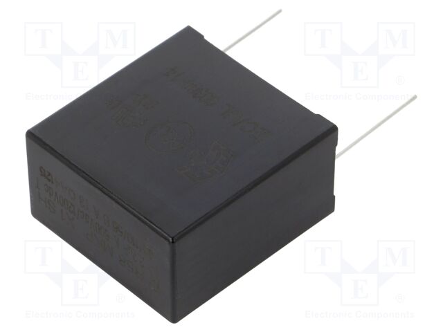 Capacitor: polypropylene; 2.2uF; 42x24x44mm; THT; ±10%; 37.5mm