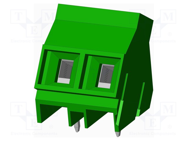 Connector: PCB terminal block; terminal; Plating: tinned; on PCBs
