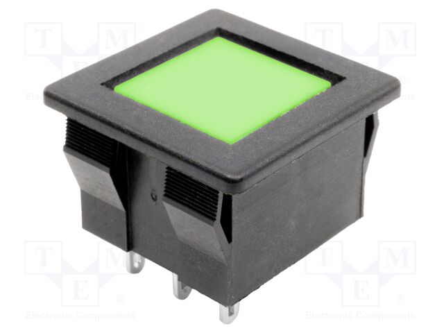 Switch: push-button; Pos: 2; SPDT; 0.5A/25VDC; 0.2A/250VAC; 2N; ULP