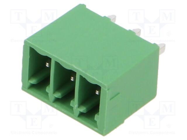 PCB headers, nominal cross section: 1.5 mm?, color: green, n