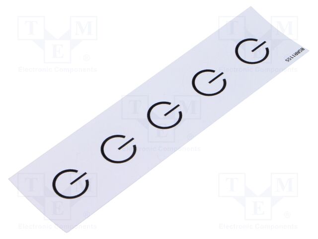 Description label; Ø18mm