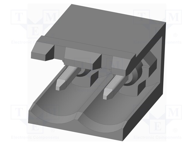Connector: pluggable terminal block; socket; male; on PCBs