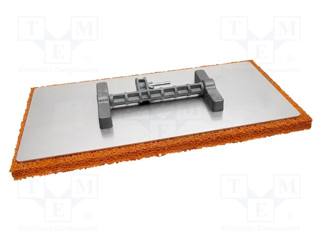Finishing trowel; L: 400mm; W: 200mm; Thk: 18mm