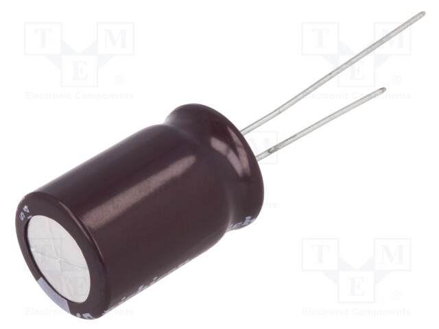 Capacitor: electrolytic; THT; 56uF; 250VDC; Ø12.5x20mm; Pitch: 5mm