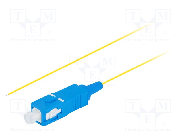 Optic fiber pigtail; SC/UPC; 2m; Optical fiber: 9/125um; LSZH