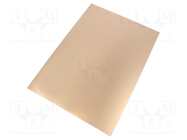 Laminate; FR4; 1.5mm; L: 297mm; W: 210mm; Coating: copper