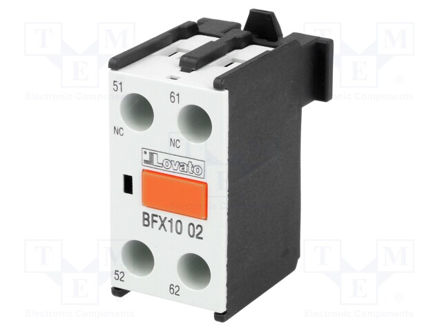 Auxiliary contacts; Series: BF; Leads: screw terminals