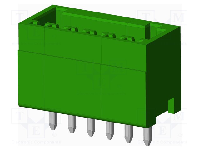Connector: pluggable terminal block; socket; male; straight; THT