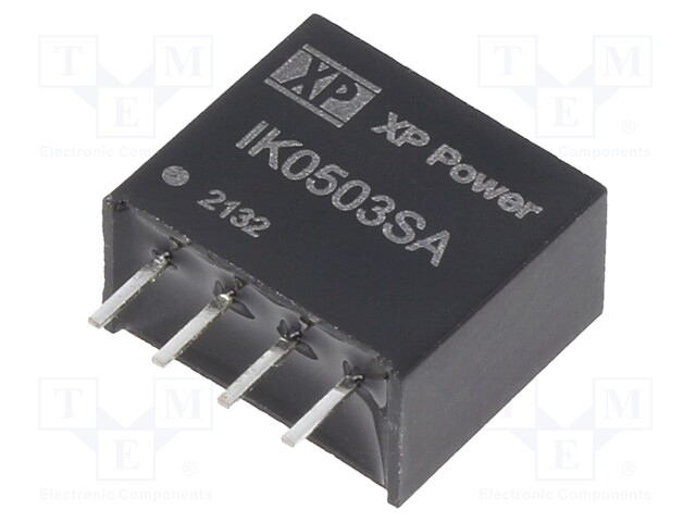 Converter: DC/DC; 250mW; Uin: 5V; 3.3VDC; Iout: 75.7mA; SIP; 1.4g