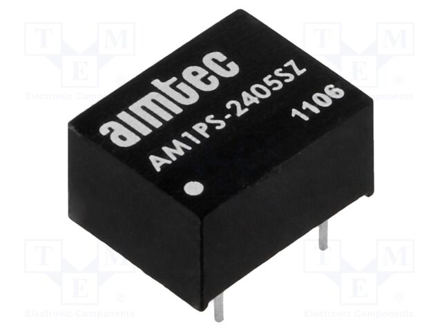 Converter: DC/DC; 1W; Uin: 21.6÷26.4V; 5VDC; Iout: 200mA; DIP8; 1.8g