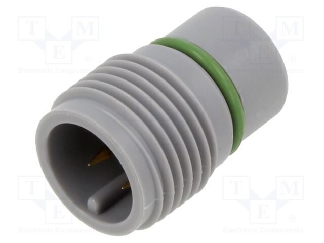 Connector: M12; PIN: 4; male; IP65,IP67; soldering; gold-plated
