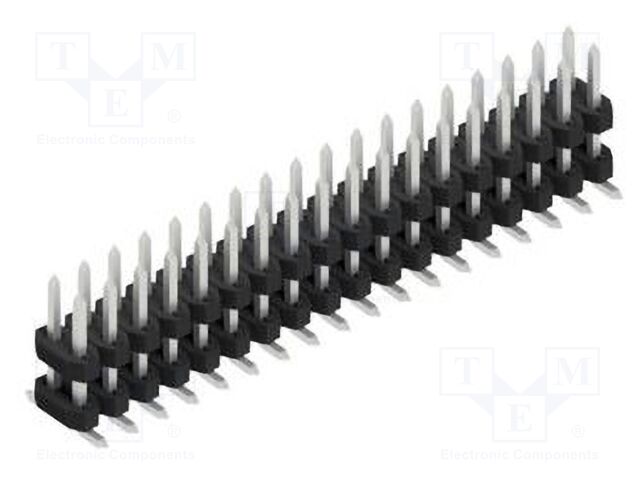 Connector: pin strips; pin header; male; PIN: 36; 2mm; SMT; 2x18