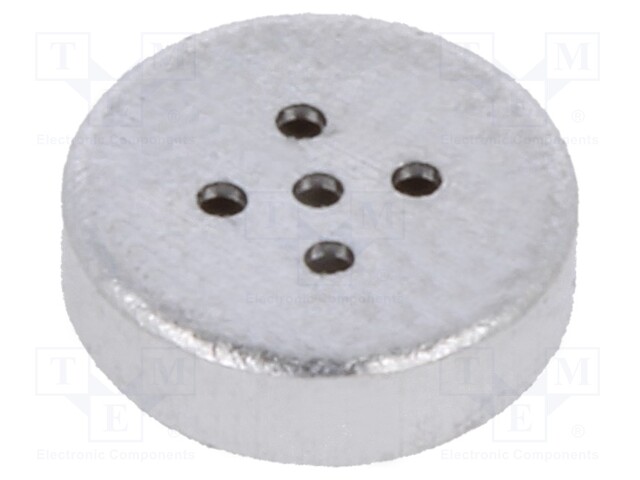 Microphone; Ø4x1.1mm; 2.2kΩ; 0.5mA; 1÷10V; 100÷10000Hz; -54dB