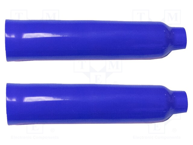 Insulator; blue; Mat: PVC; Application: BU-41; 107mm; 2pcs.
