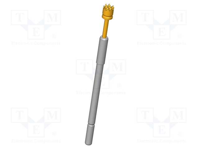 Test needle; Operational spring compression: 4mm; 20A; Ø: 2.5mm