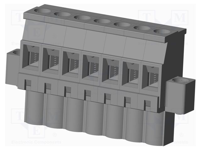 Connector: pluggable terminal block; plug; female; angled 90°