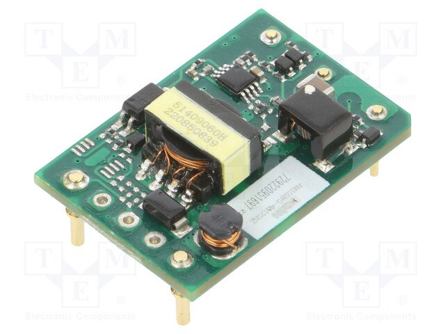 Converter: DC/DC; 10W; Uin: 36÷75V; Uout: 12VDC; Iout: 0.833A; 5.84g