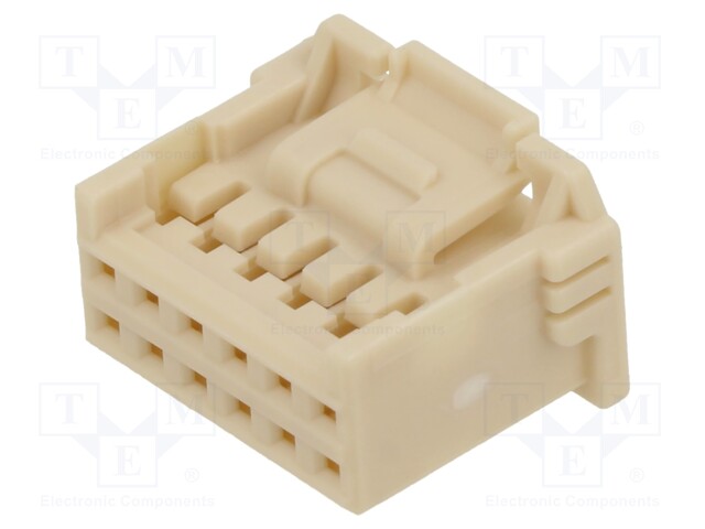 2.0 W/B Dual Grid Rcpt Hsg 12Ckt Beige