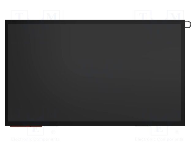 Display: TFT; 15.6"; 1920x1080; Illumin: LED; RGB; 850cd/m2; 6÷18VDC