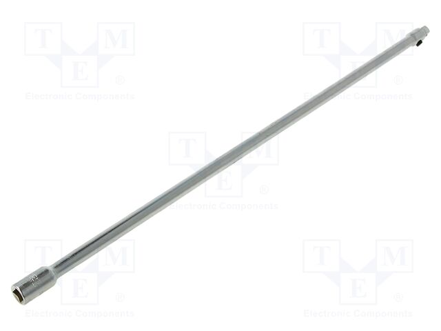 Extension; 1/4"; chromium steel; Plating: chromium; 356mm