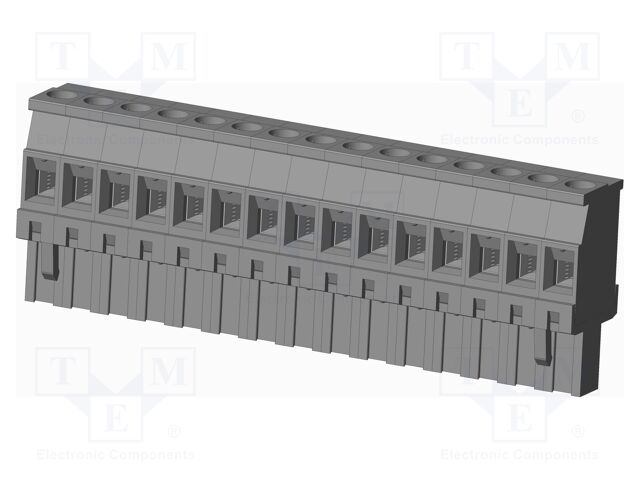 Connector: pluggable terminal block; plug; female; angled 90°