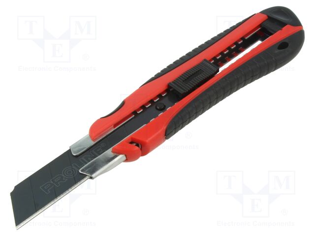 Knife; universal; 25mm; pulled out, breakable blade