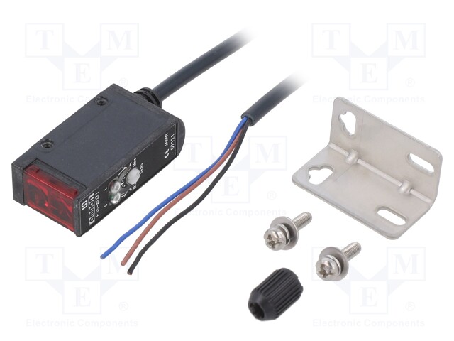 Sensor: photoelectric; Range: 200mm; PNP; DARK-ON,LIGHT-ON; 100mA