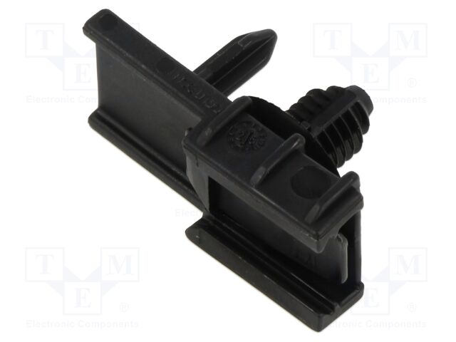 Fixing element; DT,DTM; black; PA