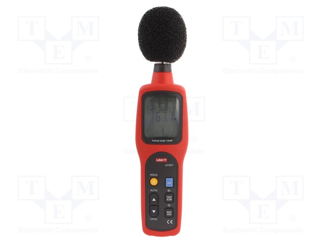 Sound level meter; LCD (1999),bargraph; 273x69x39mm