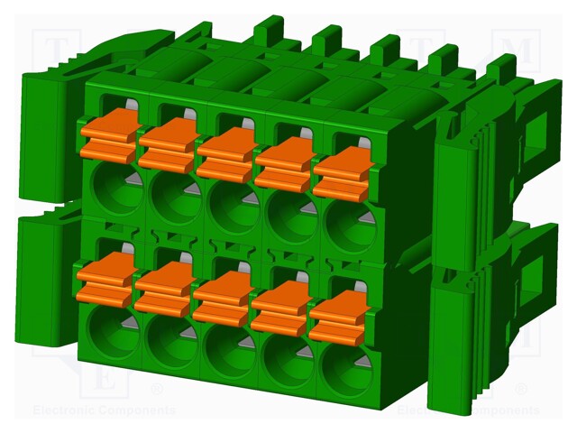 Connector: pluggable terminal block; plug; female; straight; 5.5A