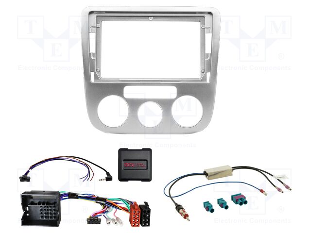 Adapter for control from steering wheel; VW; silver; 9"