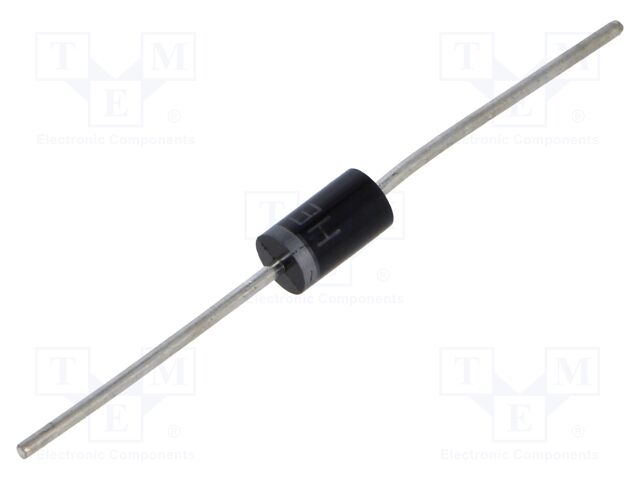Diode: rectifying; THT; 1kV; 5A; Ammo Pack; Ifsm: 150A; DO27; 100ns