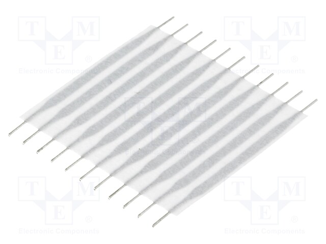 Connector: jumper cable; Cable ph: 2.54mm; L: 25.4mm; straight