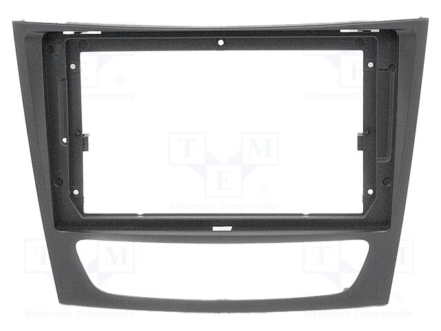 Radio frame; Mercedes; black; 9"