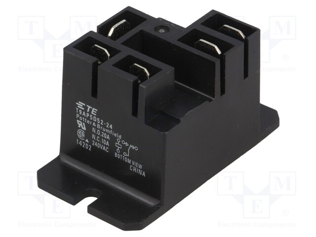 Relay: electromagnetic; SPDT; Ucoil: 24VDC; 20A; Ucoil min: 18VDC