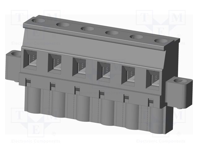 Connector: pluggable terminal block; plug; female; angled 90°