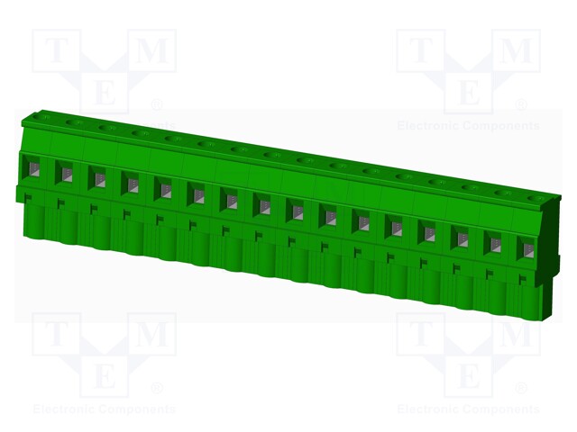 Connector: pluggable terminal block; plug; female; angled 90°