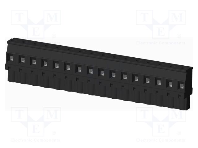 Connector: pluggable terminal block; plug; female; angled 90°