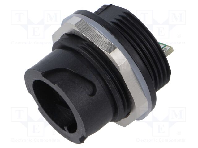 connector Einbausteckverbinder Standard Kunststoff schwarz