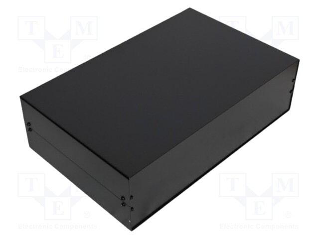 Enclosure: with panel; X: 474mm; Y: 300mm; Z: 134mm; aluminium; black