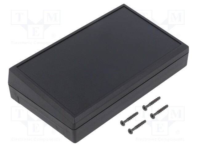 Enclosure: desktop; TENCLOS SLANT SLOPE; X: 145mm; Y: 85mm; ABS