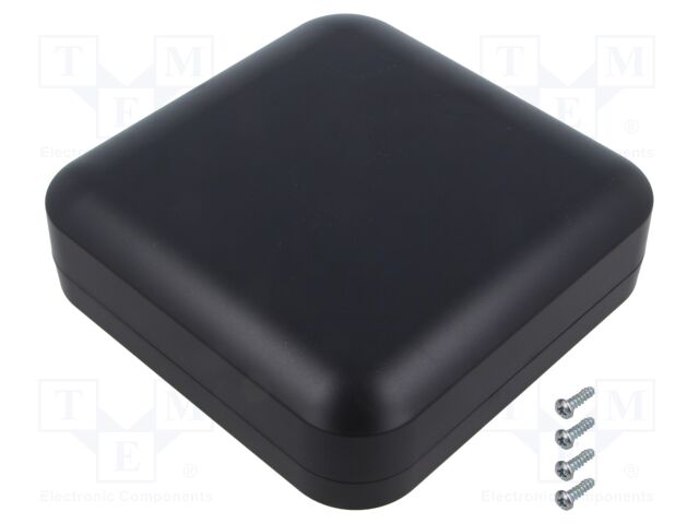 Enclosure: multipurpose; X: 160mm; Y: 160mm; Z: 45mm; 1556; ABS; black
