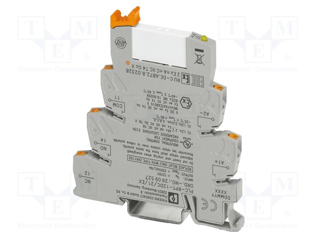 Relay: interface; Mounting: DIN