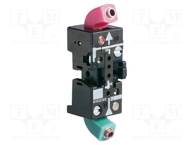 Base for logics modules and relays