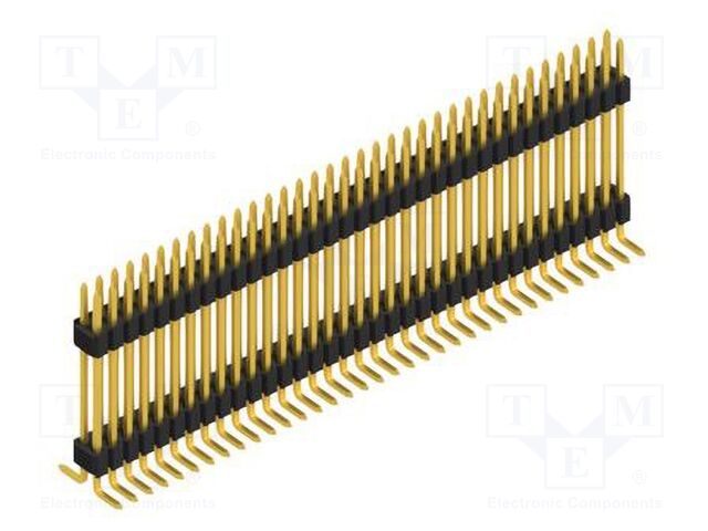Connector: pin strips; pin header; male; PIN: 70; 1.27mm; SMT; 2x35