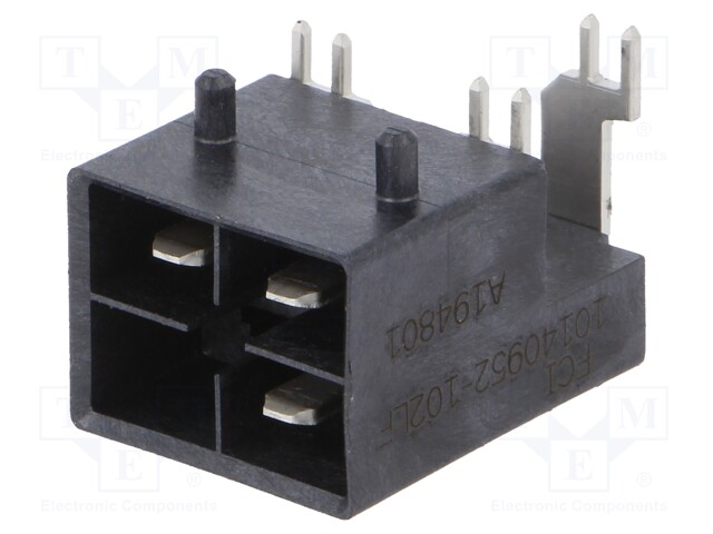 Socket; Connector: wire-board; VerIO™; male; PIN: 3; on PCBs