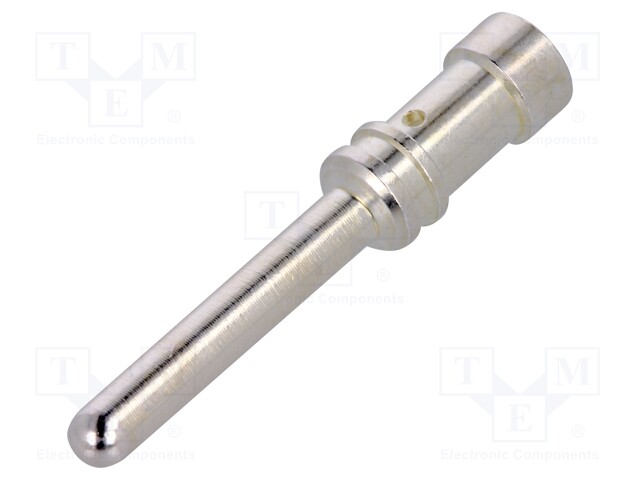 Contact; male; 3mm2; Han E; silver plated; crimped; 16A