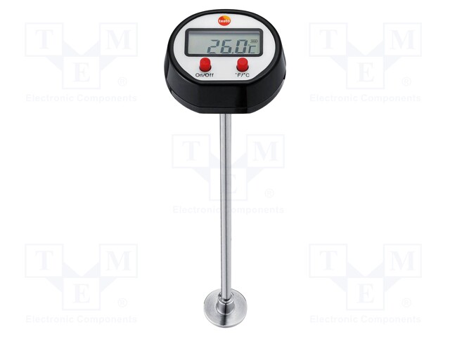 Meter: temperature; LCD; -50÷300°C; Resol: 0.1°C; 145x45x25mm