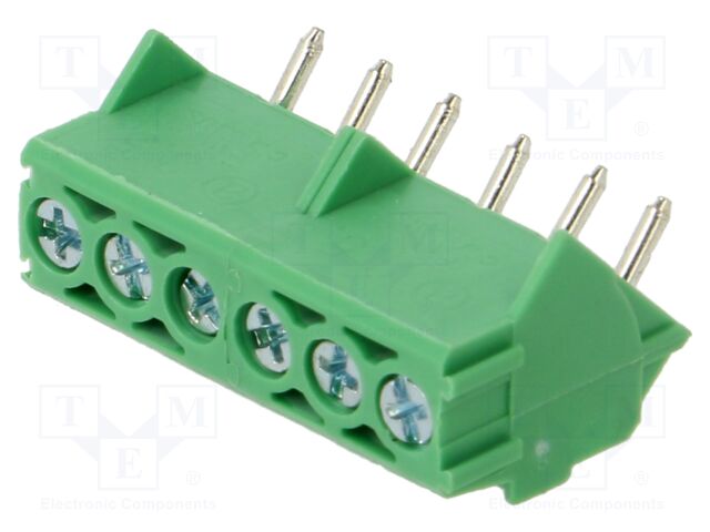 Connector: PCB terminal block; KZ; 10A; 300V; terminal; PIN: 6