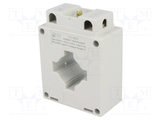 Current transformer; Series: TI; I AC: 600A; 10VA; IP20; 5A; -5÷40°C